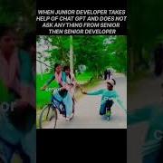 When Junior Takes Help Of Chat Gpt And Does Not Ask Anything From Senior Developer Then Senior Dev