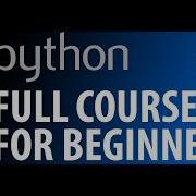 Python Full Course For Beginners