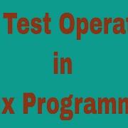 File Test Operators In Linux Porgramming
