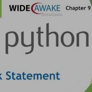 ICT AL Python Break Statement Example