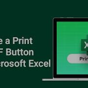 How To Create A Print To PDF Button In Microsoft Excel Excel Magic One Click Print To PDF Button