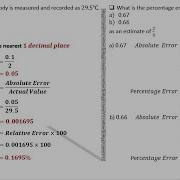 APPROXIMATION AND ERRORS ABSOLUTE ERROR RELATIVE ERROR PERCENTAGE ERROR WORKED EXAMPLES
