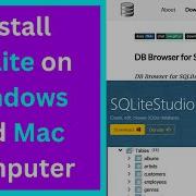 How To Install SQLite On Windows And Mac