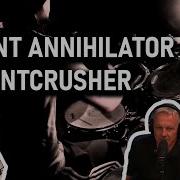 Реакция офисных парней Infant Annihilator Проигрывание барабанов C Ntcrusher РЕАКЦИЯ