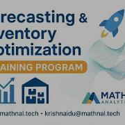 Demand Forecasting Inventory Optimization Training Become A Supply Chain ML Engineer