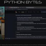 469 Commands Out Of The Terminal Python Bytes