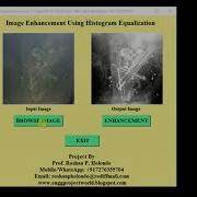 Image Enhancement Using Histogram Equalization Python Project With Source Code