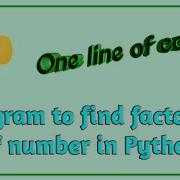 4 Program To Find Factorial Of Number In Python One Line Of Code