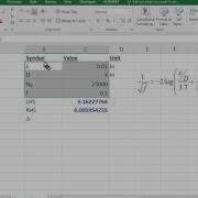 Numerical Equation Solving In Excel