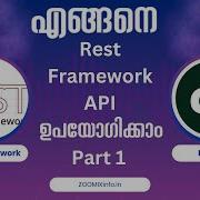 Django Rest Framework API Part 1 Django Malayalam Tutorials
