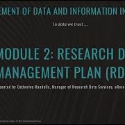 Module 2 Research Data Management Plan James Cook University