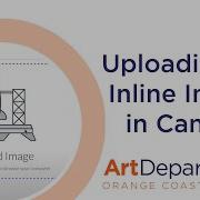 How To Upload An Inline Image To Canvas