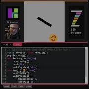 ZIM Teaser 07 Emoji With Physics In One Minute JavaScript Canvas ZIMjs
