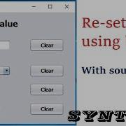 How To Clear JtextField Combobox Checkbox And Radio Button On Button Click Java Swing