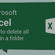 Excel VBA How To Delete All Files In A Folder