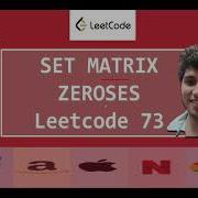 Set Matrix Zeroes Leetcode 73 Live Coding Session Step By Step 2 Approach