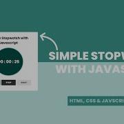 How To Build A Stopwatch With Javascript Stopwatch Timer Javascript Codingscape