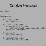 Python Callable Instances