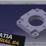 CATIA Tutorial 4 Modelling Machined Block In Part Design Workbench