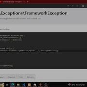 Correção Erro Codeigniter4 CodeIgniter Exceptions FrameworkException