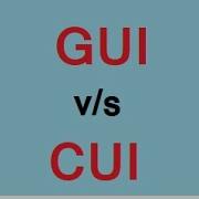 Character User Interface CUI And Graphical User Interface GUI In Detail Difference Class 11th