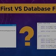 Entity Framework Core Code First Vs Database First
