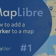 MapLibre Map With A Marker Using JavaScript 1