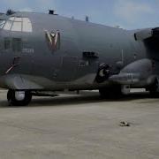Deadly AC 130 Gunship In Action Firing All Its Cannons