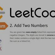 LeetCode Problem 2 Add Two Numbers Java Solution