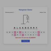 Build A Hangman Game With HTML CSS JavaScript Beginner Web Development Tutorial