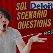 Deloitte SQL Question Data Analyst Interview