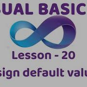 Visual Basic 6 0 Assign Default Values