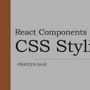 6 Styling React Components With CSS