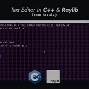 I Built A Text Editor From Scratch C Raylib