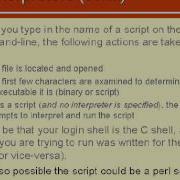 Unix Shell Scripting Running A Script Part 4