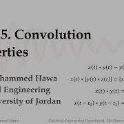 221 E 5 Convolution Properties