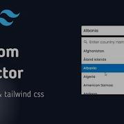 Custom Dropdown Select Menu With Reactjs And Tailwind CSS React Js And Tailwind Css