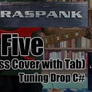 Ultraspank 5 Five Bass Cover With On Screen TAB
