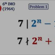 IMO 1964 Problem 1 Easiest Number Theory Problem In History