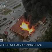 Chemical Fire Contained At Galvanizing Plant