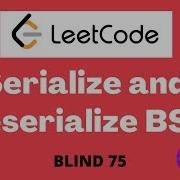 Leetcode 449 Serialize And Deserialize BST Python DFS Preorder Traversal