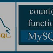 MySQL COUNT Function