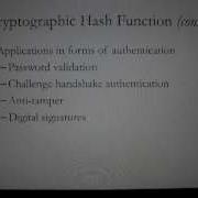 SHA 2 Cryptographic Hash Function