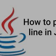 How To Print A Line In Java