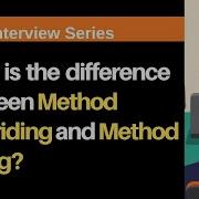 What Is The Difference Between Method Overriding And Method Hiding