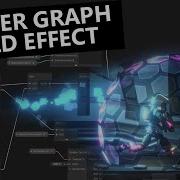 Эффект энергетического щита в Unity URP Shader Graph