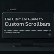 Create A Custom Scrollbar With Pure CSS Minimal JavaScript Easy Tutorial 2025