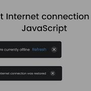 How To Detect Internet Connection Using Html CSS And JavaScript