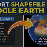 How To Import Shapefiles Shp Into Google Earth Pro