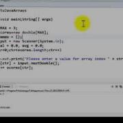 JAVA Programming Tutorial Working With Parallel Arrays